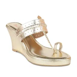 Inc.5 Women's Gold Toe Ring Wedges-picture-25