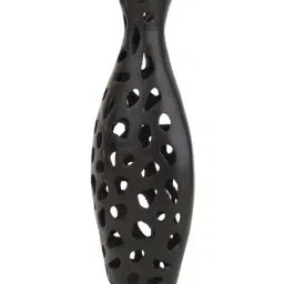 De Maison Decor Black Aluminium Sophia Vase image 3