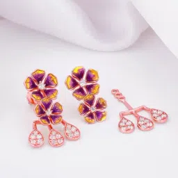 GIVA 925 Sterling Silver Bhumi Blissful Bell Mellow Drop Earrings For Women-image-42