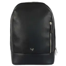 Baggit Black PVC Solid Backpack - 16.33 Ltrs-picture-24