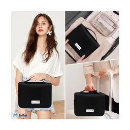 FunBlast Travel Organizer Bag with Hanging Hook Pack of 1 Black image 2