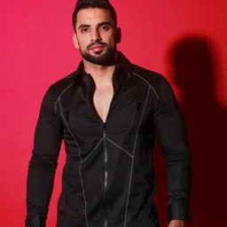 ECHKE Men Custom Opaque Casual Shirt image 1