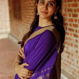 Aman's Impero Woven Design Zari Silk Blend Handloom Saree image 2