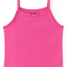 Pine Kids Cotton Lycra Sleeveless Slips Pack of 3 (Color & Print May Vary) image 4