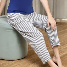 Kryptic Pack Of 2 Pure Cotton Mid-Rise Lounge Pants image 5