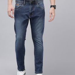 U.S. Polo Assn. Denim Co. Men Henry Cropped Skinny Fit Light Fade Stretchable Jeans-picture-4