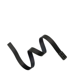 Tommy Hilfiger Black & Navy Leather Reversible Belt for Men image 4