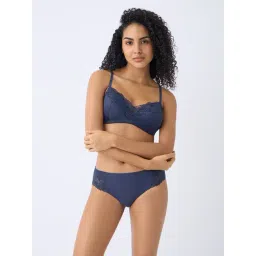 Wunderlove by Westside Indigo Floral Design Hipster Briefs image 3