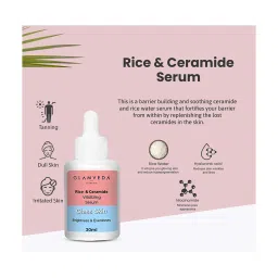 Glamveda Rice & Ceramide Glass Skin Morning 4 Step Skincare Routine Combo image 4