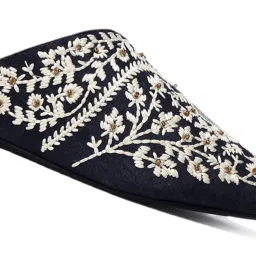Folksong by W Women's Navy Mule Shoes image 4