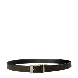 Hidesign Alex Black Leather Reversible Belt for Men image 3