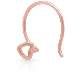 malabar gold and diamonds Malabar Gold & Diamonds 18k Rose Gold Nosepin For Women-picture-20