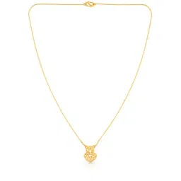 malabar gold and diamonds Malabar Gold & Diamonds BIS Hallmark (916) 22k Yellow Gold Necklace For Women, Choker Necklace-picture-20
