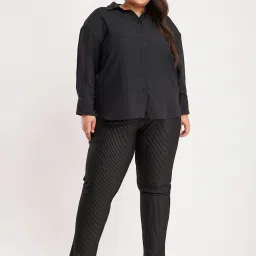 Fablestreet X Black Regular Fit Shirt image 4