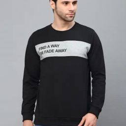 Rigo Black Round Neck Sweatshirt-picture-28
