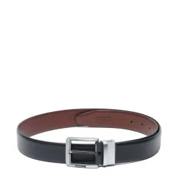 Teakwood Leathers Brown Casual Leather Bi-Fold Wallet with Belt Gift Set for Men image 4