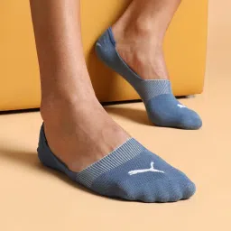 Puma Red & Grey Cotton Logo Socks Set of 2 image 1