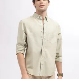 Gant Beige Regular Fit Shirt image 1