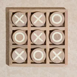 Westside Home Beige Wooden Knots and Crosses Decorative Object image 1