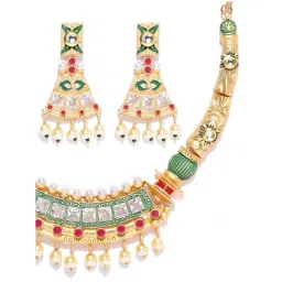 Priyaasi Multicolored Necklace Set image 4