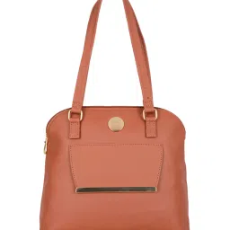 Baggit Tan Medium Bowling Bag image 1