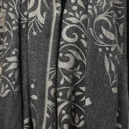 Mafadeny Black Embellished Stole image 4