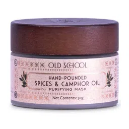 Old School Rituals Purifying Hand-Pounded Spices & Camphor Oil Purifying Mask - 50 gm image 1