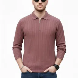 HERE&NOW Men Polo Collar T-shirt-picture-23