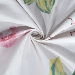 Klotthe Multicolor Cotton Blend 300 TC Double Bed Sheet With 2 Pillow Covers image 4