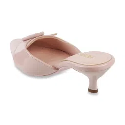 Metro Women's Peach Mule Shoes image 3