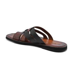 Ruosh Men's Tan Toe Ring Sandals image 4