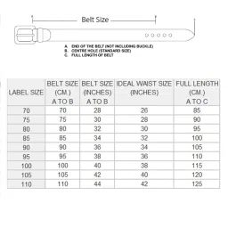 Levi's Brown Leather Waist Belt for Men image 4