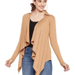 Hypernation Khaki Melange Shrug image 1