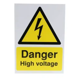 RS PRO Electrical Hazard Warning Sign (English) Model No 7631755-image-76