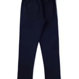 Gini & Jony Kids Navy Cotton Printed Trackpants image 2