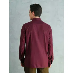 Arrow Men Slim Fit Checked Smart Formal Shirt image 2