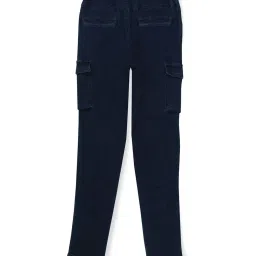 Palm Tree Kids Navy Regular Fit Jeans image 2