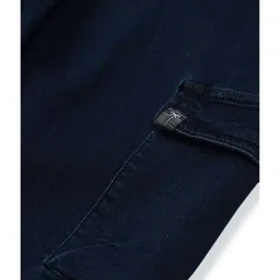 Palm Tree Kids Navy Regular Fit Jeans image 3