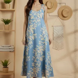 DHAKRE FASHION Women Floral Printed Flared Kurta-image-33