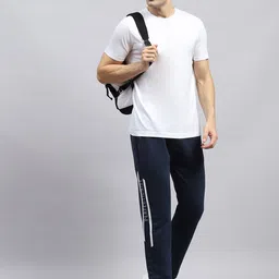 Monte Carlo Men Printed Mid-Rise Track Pants image 5