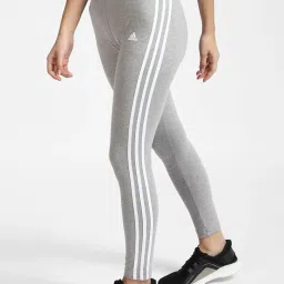 Adidas Grey Textured Tights image 3