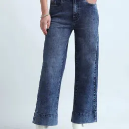 U.S. Polo Assn. Blue Relaxed Fit High Rise Jeans-picture-37