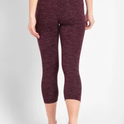 Jockey Light Wine Textured Capris image 2