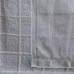 Romee Grey Cotton 500 GSM Bath Towel - Set of 1 image 4