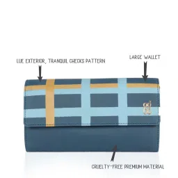 Baggit Blue Printed Wallet for Women image 5