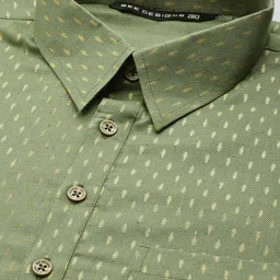 See Designs Floral Regular Pure Cotton Kurta With Pyjamas image 2