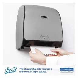 Scott 8 x 580 inch Slim Hard Roll Towels (White, Pack of 6) image 3