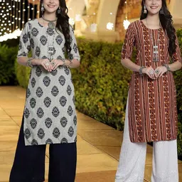 Ethnic basket Women Multi Kurtas-picture-33