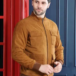 Devoted Men Suede Leather Jacket image 3