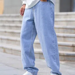 MARK VIEW Men Straight Fit Mid-Rise Jeans image 3